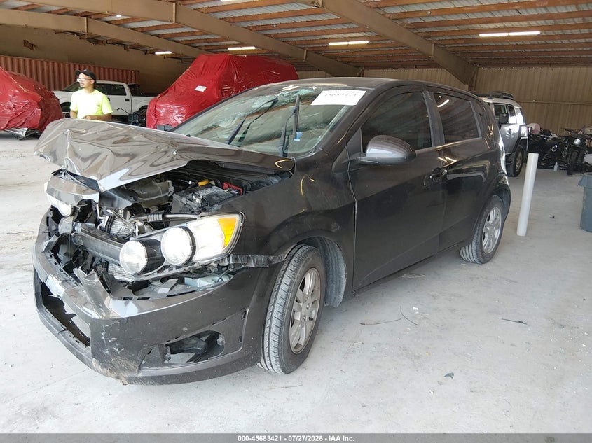 Vin: 1g1jc6sg9f4208428, lot: 46182030, chevrolet sonic lt auto 20152