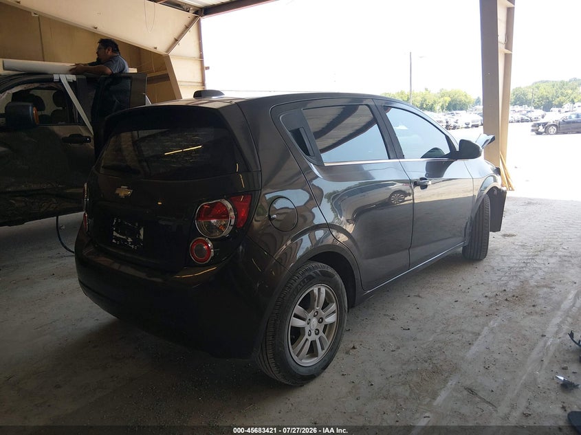 Vin: 1g1jc6sg9f4208428, lot: 46182030, chevrolet sonic lt auto 20154