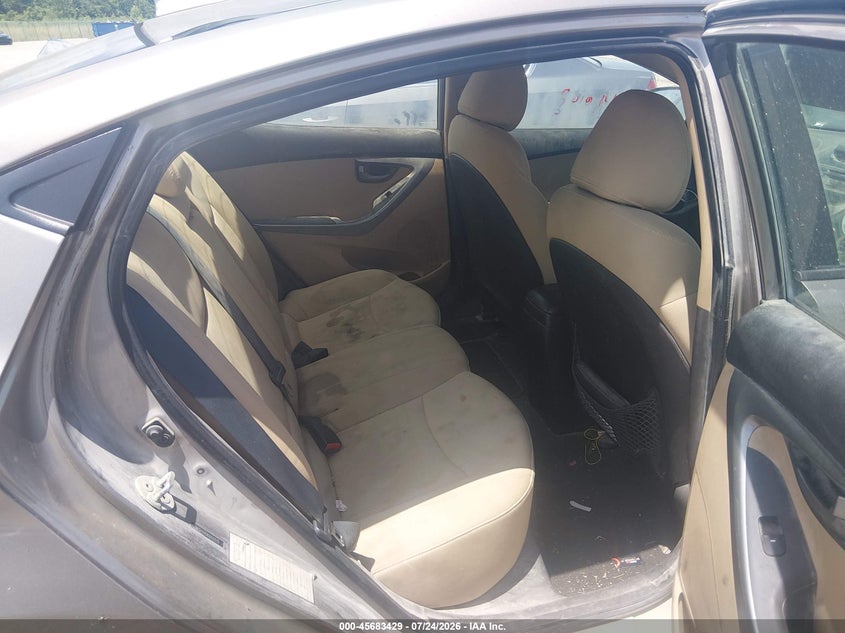 2012 HYUNDAI ELANTRA auction photo 8