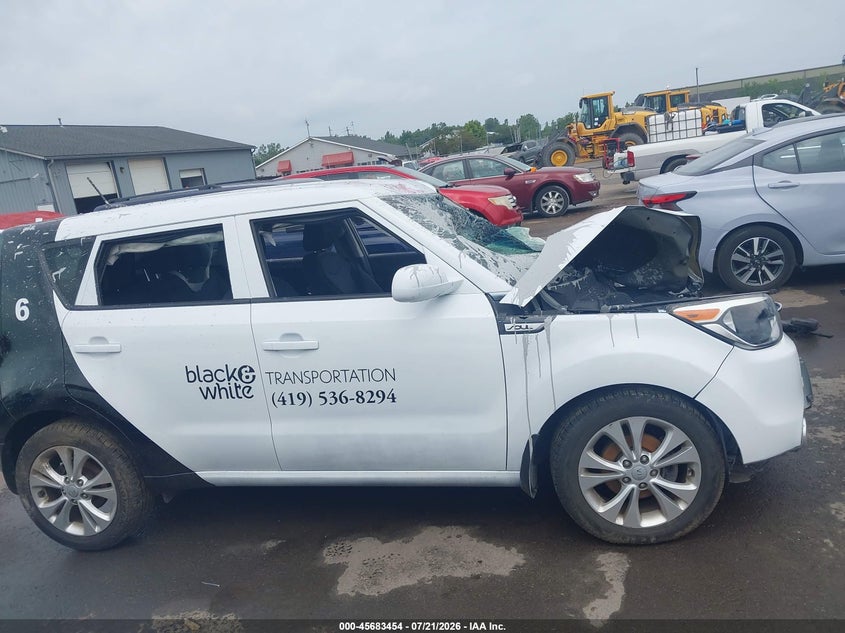2016 Kia Soul + VIN: KNDJP3A56G7399106 Lot: 45683454