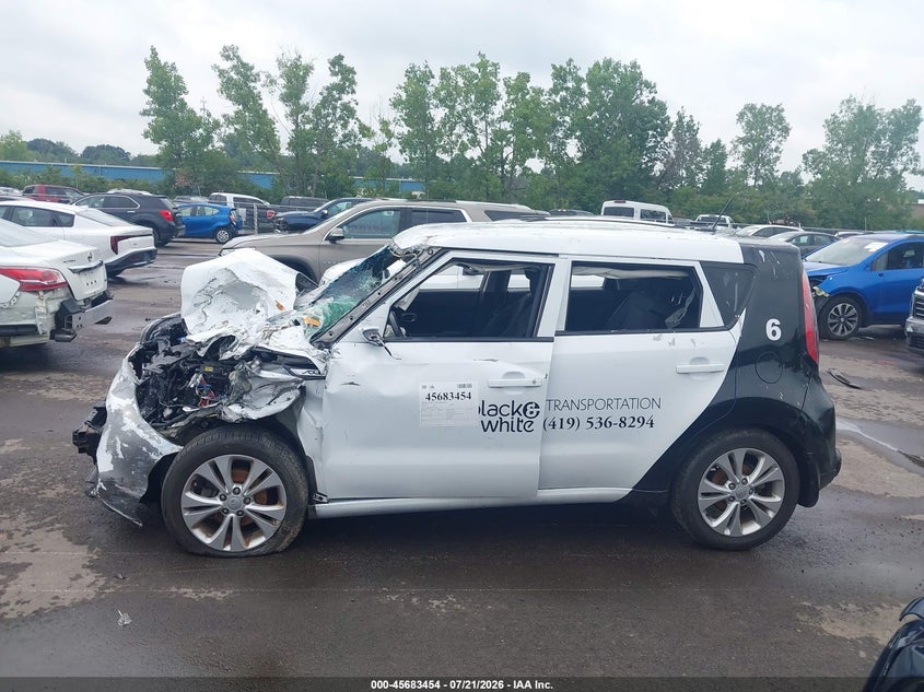 2016 Kia Soul + VIN: KNDJP3A56G7399106 Lot: 45683454