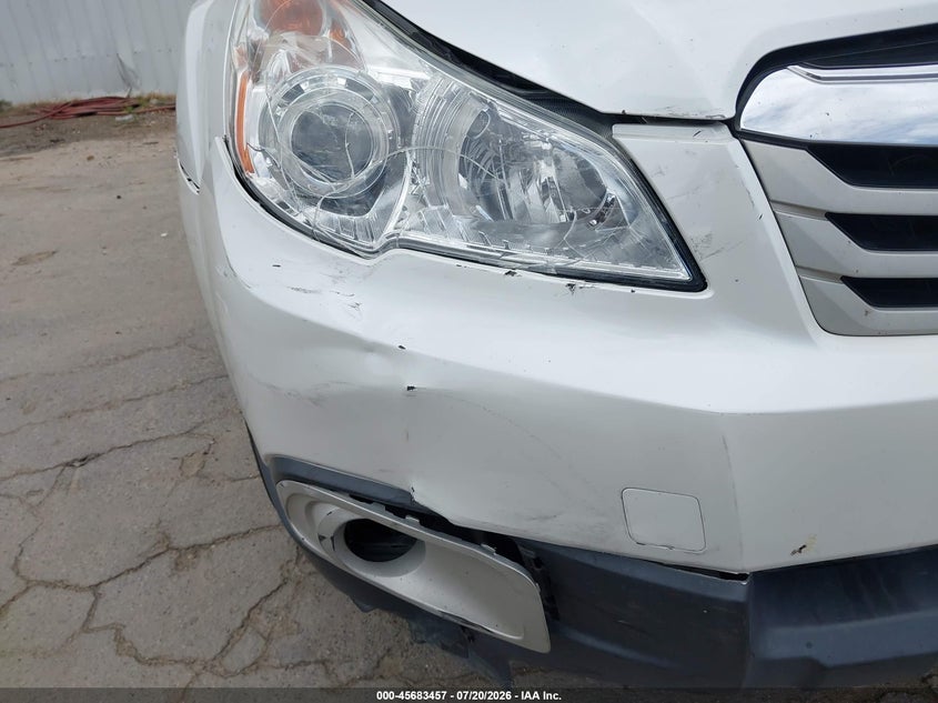 2010 Subaru Outback 2.5I Premium VIN: 4S4BRBFC9A3356468 Lot: 45683457