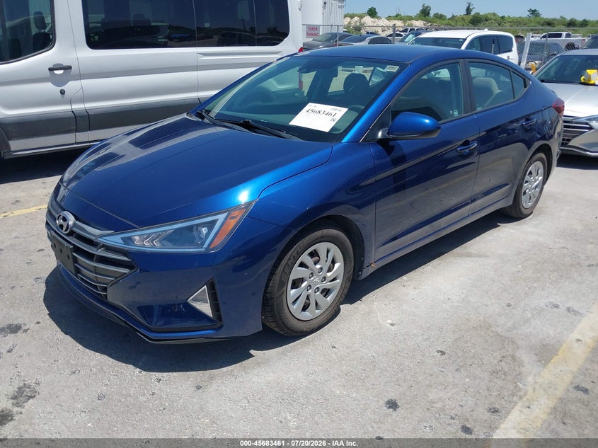 2020 Hyundai Elantra Se, Обычный износ, IAAI, VIN 5NPD74LF3LH616285 — фото 2