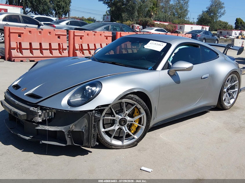 PORSCHE 911 2022 VIN WP0AC2A93NS268783