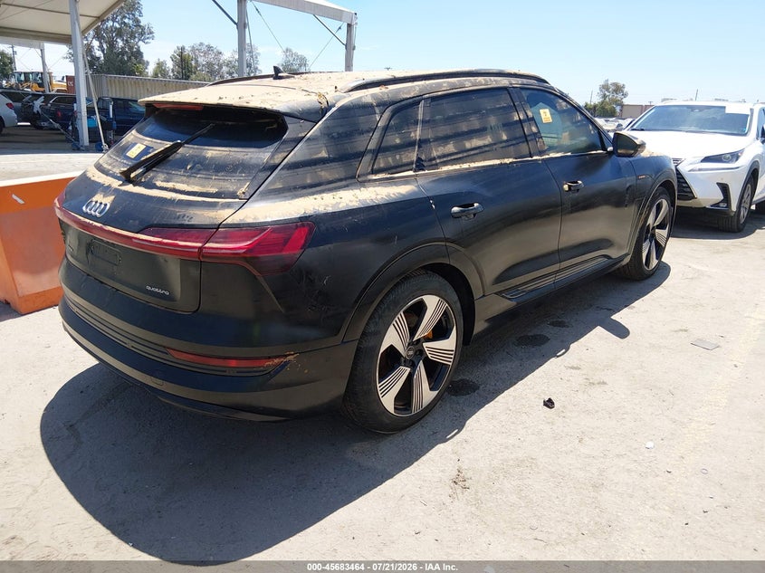 Vin: wa1labge5nb004977, lot: 46182074, audi e-tron premium plus quattro 20224
