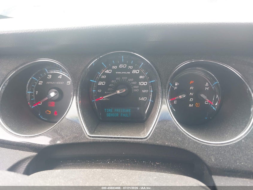 2010 Ford Taurus Limited VIN: 1FAHP2FWXAG143140 Lot: 45683466
