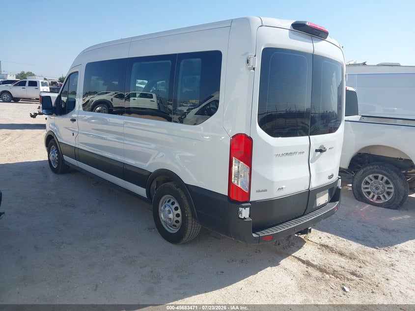 2023 FORD TRANSIT-350 PASSENGER VAN auction photo 3