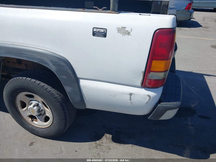 2000 CHEVROLET SILVERADO 1500 auction photo 6