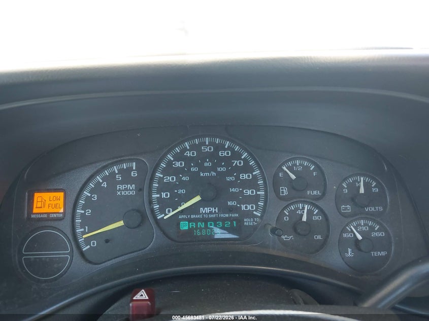 2000 CHEVROLET SILVERADO 1500 auction photo 7