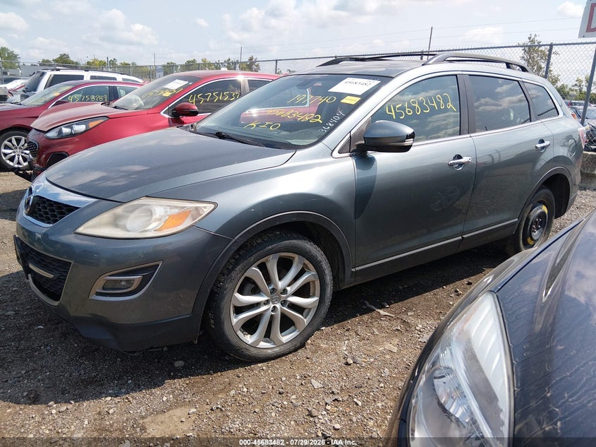 Vin: jm3tb3daxc0368404, lot: 46182091, mazda cx-9 grand touring 20122