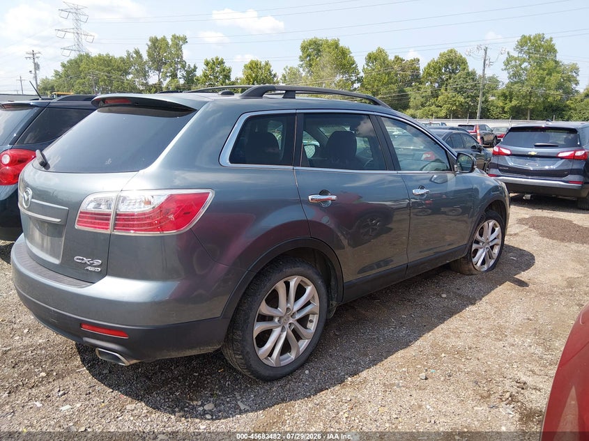Vin: jm3tb3daxc0368404, lot: 46182091, mazda cx-9 grand touring 20124