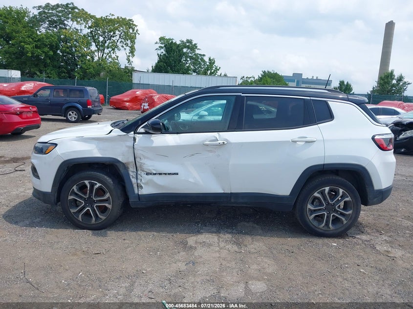 2022 Jeep Compass Limited 4X4 VIN: 3C4NJDCB0NT113450 Lot: 45683484