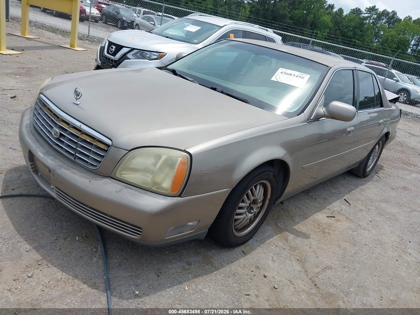 2003 Cadillac Deville Standard, Удар сзади, IAAI, VIN 1G6KD54Y33U180293 — фото 2