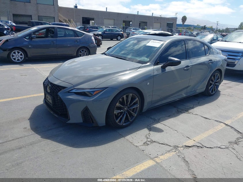Vin: jthgz1b22s5088210, lot: 46182113, lexus is 350 f sport 20252