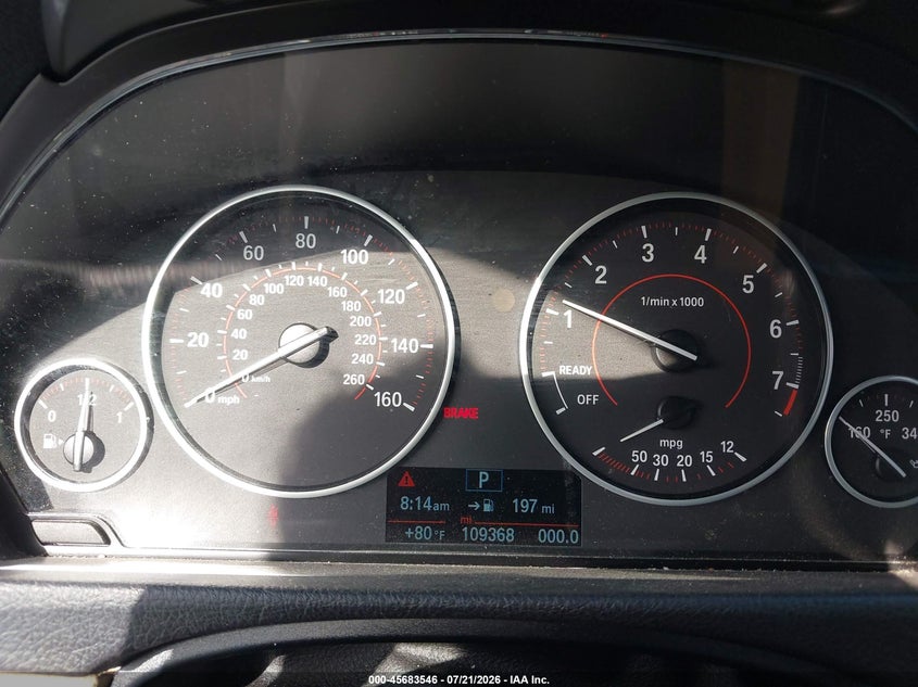 2017 BMW 330I auction photo 7
