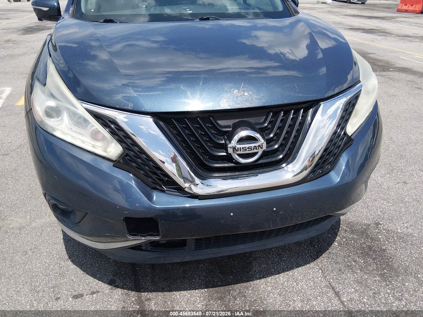 2015 Nissan Murano Platinum VIN: 5N1AZ2MH5FN221199 Lot: 45683548