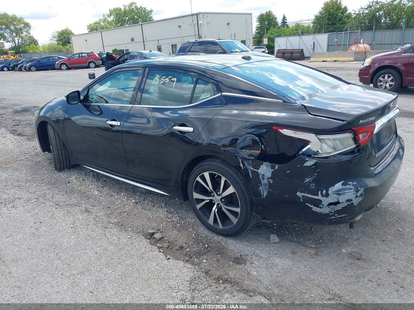 Vin: 1n4aa6ap7jc390651, lot: 46182168, nissan maxima 3.5 sl 20183