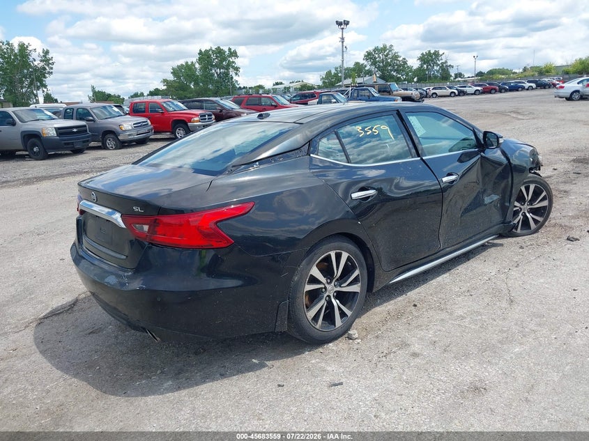 Vin: 1n4aa6ap7jc390651, lot: 46182168, nissan maxima 3.5 sl 20184
