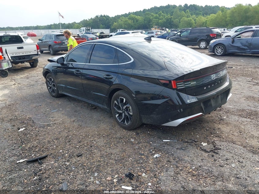 Vin: kmhl64ja2sa490279, lot: 46182172, hyundai sonata sel 20253