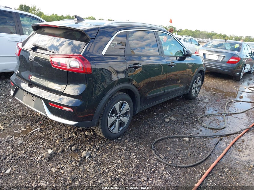 Vin: kndcb3lc5k5339101, lot: 46182175, kia niro lx 20194