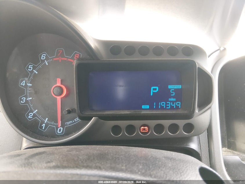 2014 Chevrolet Sonic Lt Auto VIN: 1G1JC5SH0E4236409 Lot: 45683569