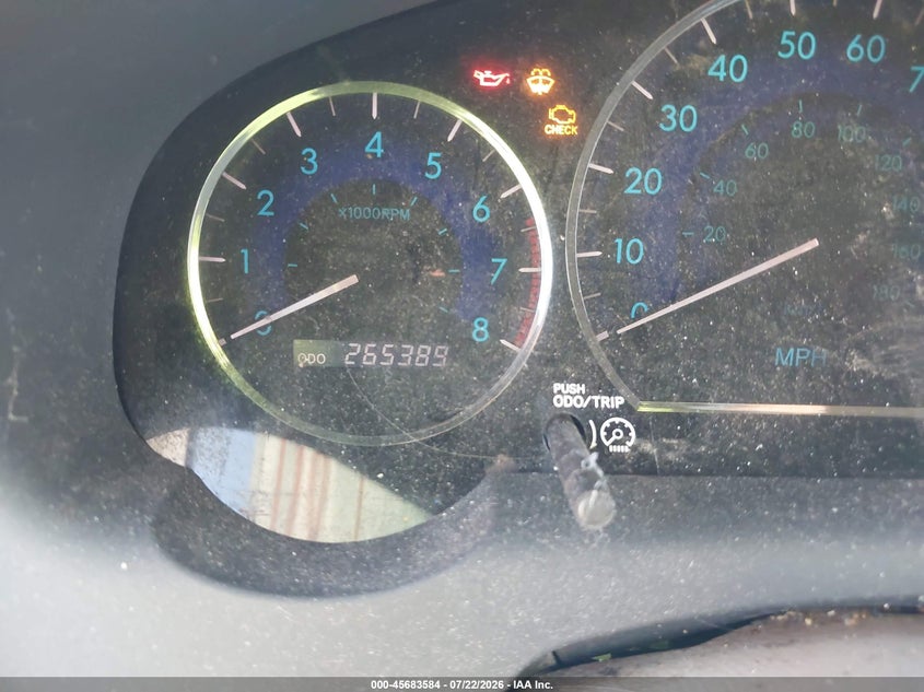 2008 TOYOTA SIENNA auction photo 7