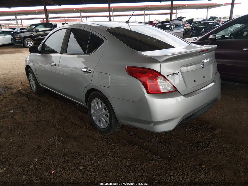 Vin: 3n1cn7ap5jl825347, lot: 46182213, nissan versa 1.6 sv 20183