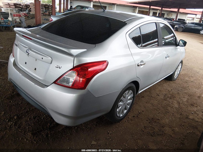 Vin: 3n1cn7ap5jl825347, lot: 46182213, nissan versa 1.6 sv 20184