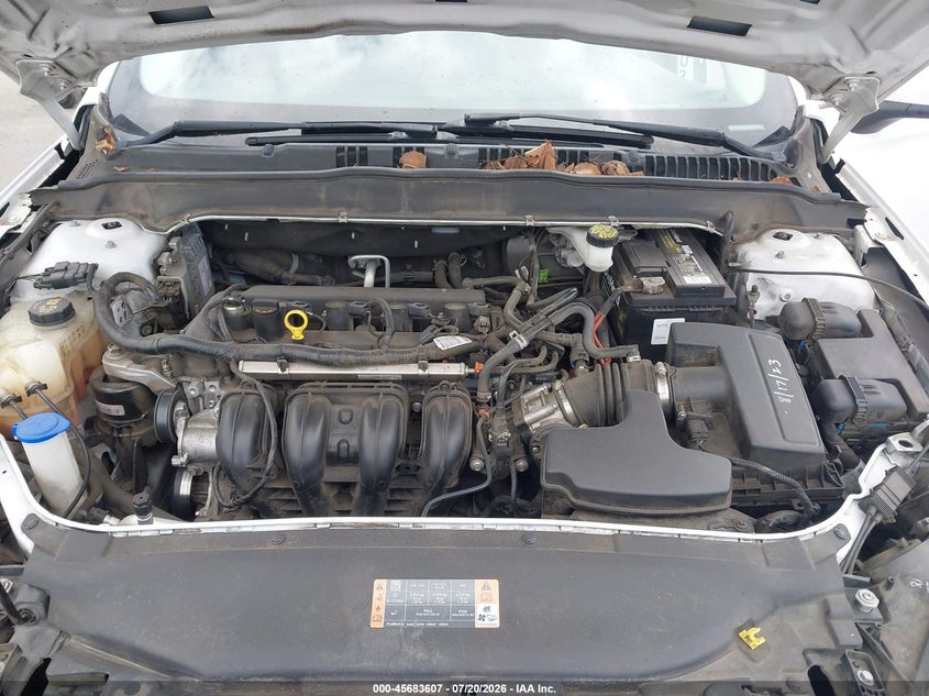 2020 Ford Fusion S VIN: 3FA6P0G76LR112806 Lot: 45683607