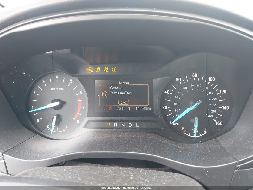2020 Ford Fusion S VIN: 3FA6P0G76LR112806 Lot: 45683607