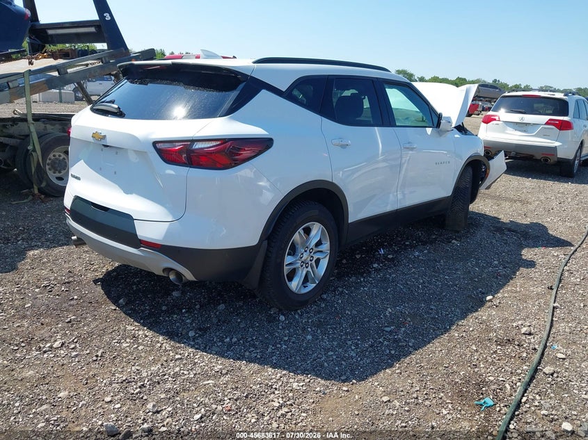 Vin: 3gnkbcr45ns137047, lot: 46182226, chevrolet blazer fwd 2lt 20224