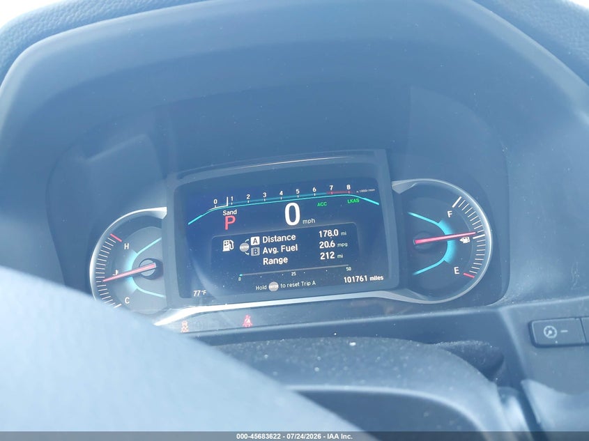 2022 HONDA PILOT auction photo 7
