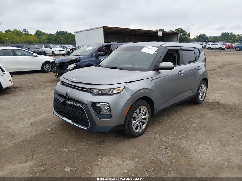 Vin: kndj23au2n7804705, lot: 46182250, kia soul lx 20222