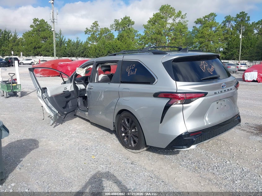 Vin: 5tddrkec6ps146254, lot: 46182270, toyota sienna xse 20233