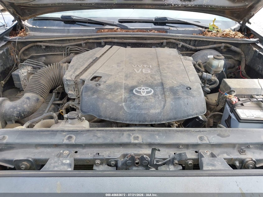 2010 Toyota Tacoma Prerunner V6 VIN: 3TMJU4GN7AM106736 Lot: 45683672
