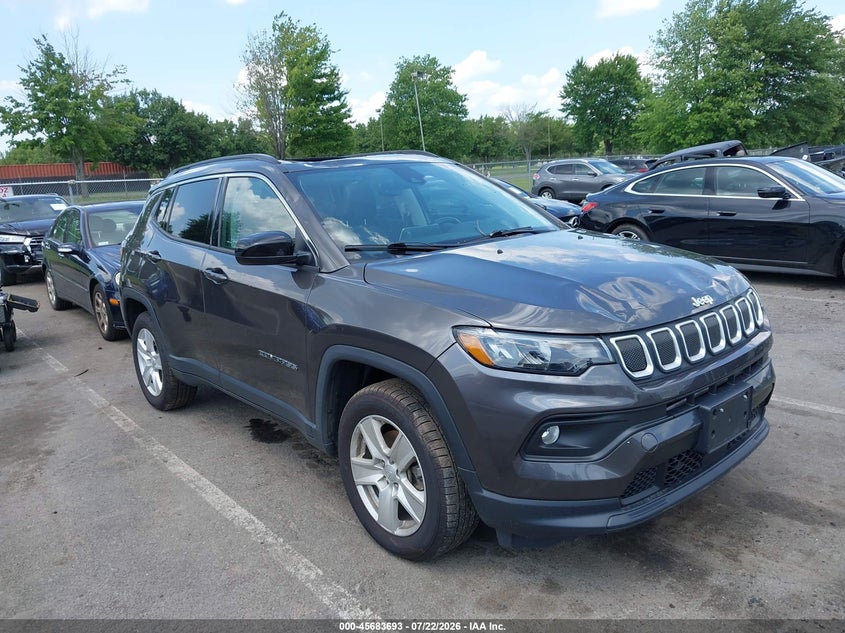 Vin: 3c4njdbb0nt148071, lot: 46182302, jeep compass latitude 4x4 2022 img_1