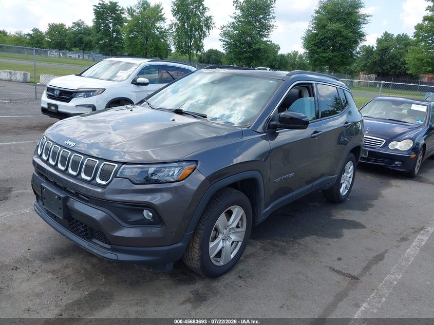 Vin: 3c4njdbb0nt148071, lot: 46182302, jeep compass latitude 4x4 20222