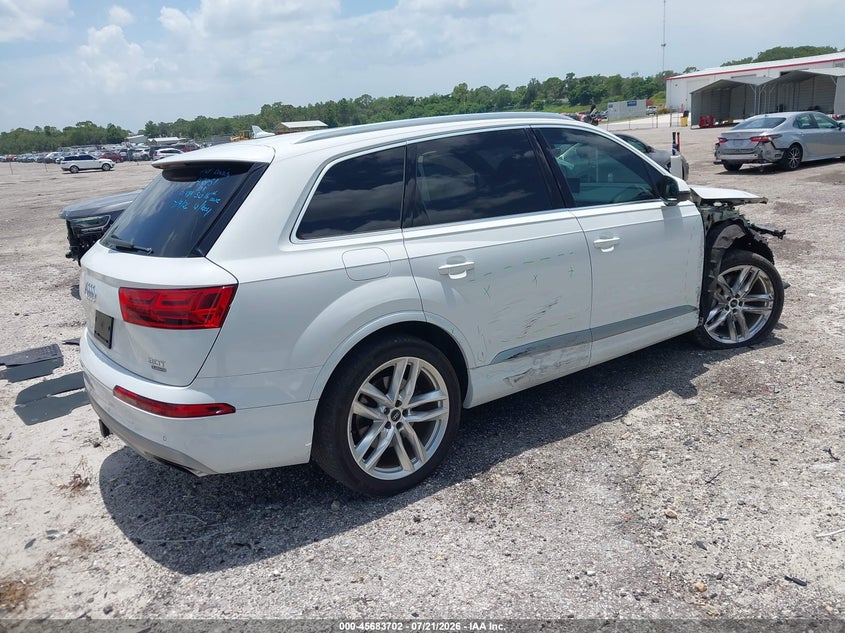 Vin: wa1vaaf76jd050371, lot: 46182311, audi q7 3.0t premium 20184