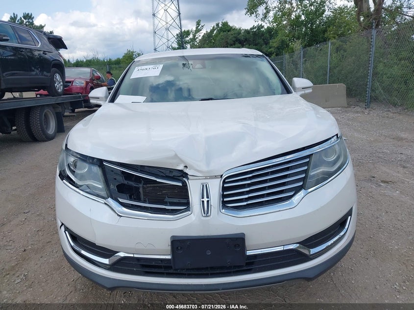 2017 Lincoln Mkx Select VIN: 2LMPJ6KR7HBL26320 Lot: 45683703