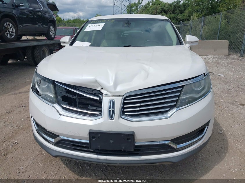 2017 Lincoln Mkx Select VIN: 2LMPJ6KR7HBL26320 Lot: 45683703