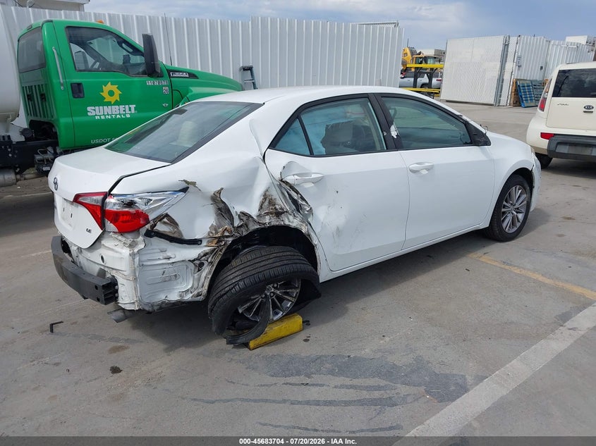 2015 Toyota Corolla Le Plus VIN: 5YFBURHE3FP196211 Lot: 45683704