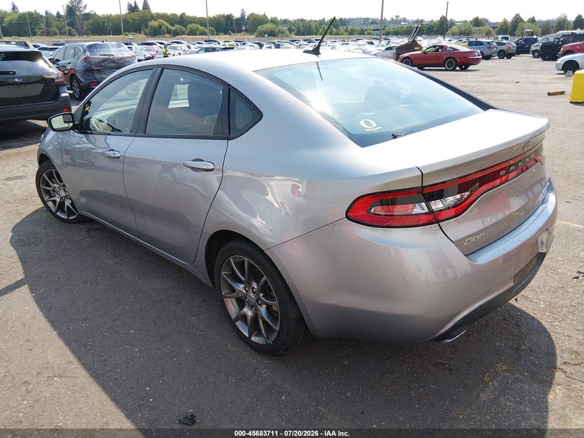 Vin: 1c3cdfbb3ed861874, lot: 46182320, dodge dart sxt 20143