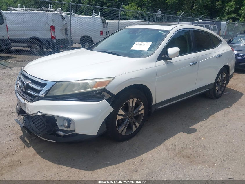 2015 Honda Crosstour, Удар спереди, IAAI, VIN 5J6TF2H55FL003775 — фото 2