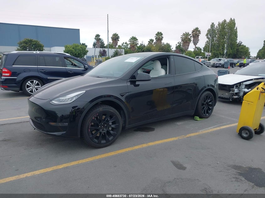 Vin: 5yjygdee0mf102500, lot: 46182339, tesla model y long range dual motor all-wheel drive 20212