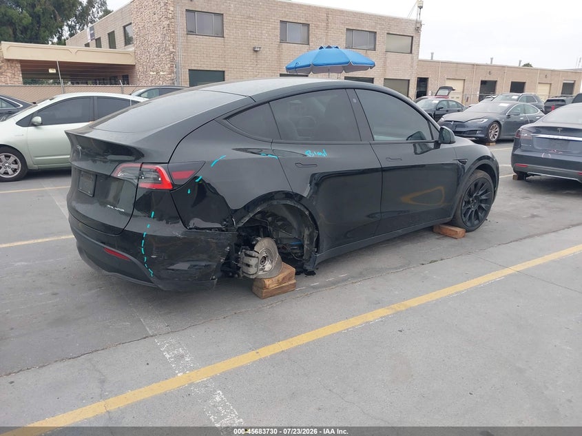 Vin: 5yjygdee0mf102500, lot: 46182339, tesla model y long range dual motor all-wheel drive 20214
