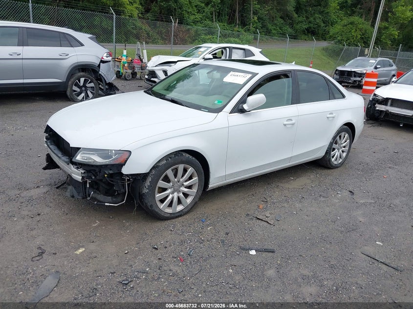 Vin: waubfafl3ca117534, lot: 46182341, audi a4 2.0t premium 20122