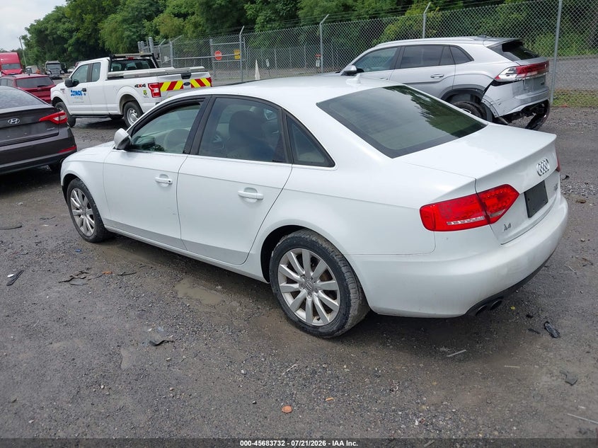 Vin: waubfafl3ca117534, lot: 46182341, audi a4 2.0t premium 20123