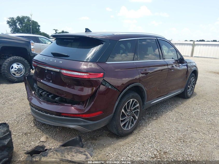Vin: 5lmcj1c94lul11544, lot: 46182342, lincoln corsair standard 20204