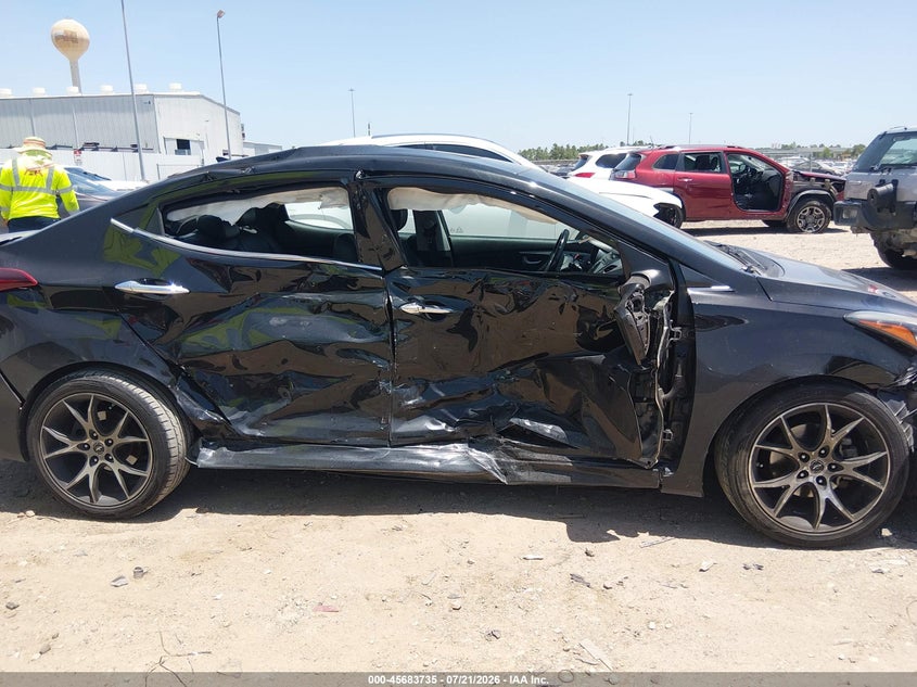 2015 Hyundai Elantra Limited VIN: 5NPDH4AE8FH570447 Lot: 45683735