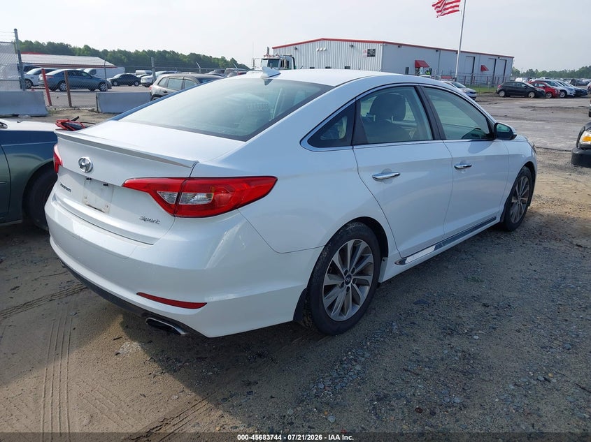 2015 HYUNDAI SONATA auction photo 4